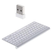 Ikonka Art.KX5112_1 Smart TV bezvadu tastatūra sudraba krāsā