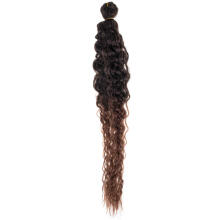 Ikonka Art.KX5081_1 Synthetic hair for weaving afroloki brown