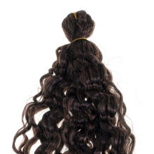 Ikonka Art.KX5081_1 Synthetic hair for weaving afroloki brown