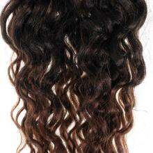 Ikonka Art.KX5081_1 Synthetic hair for weaving afroloki brown