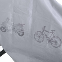 Ikonka Art.KX5064 L-BRNO pretkorozijas ūdensnecaurlaidīgs motorollera velosipēda vāks
