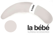 La Bebe™ Moon Maternity Pillow Cover Art.15748 Light Grey Satin Papildus pārvalks pakaviņam