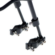 Ikonka Art.KX5054 L-BRNO Rear bicycle rack aluminium universal