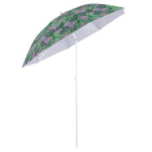 Ikonka Art.KX4983_1 Beach garden umbrella adjustable 150cm broken leaves