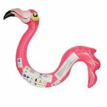 Ikonka Art.KX4929 Inflatable pool noodle float flamingo 131cm
