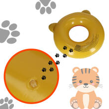 Ikonka Art.KX4919 Children's 80cm tiger swimming ring