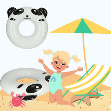 Ikonka Art.KX4919_2 Bērnu peldēšanas riņķis 80cm panda