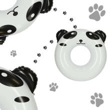 Ikonka Art.KX4919_2 Bērnu peldēšanas riņķis 80cm panda