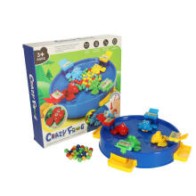 Ikonka Art.KX4898 Jumping game hungry frogs 4 players