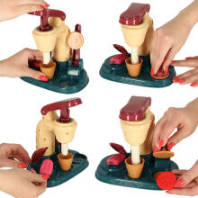 Ikonka Art.KX4867 Ice cream maker for children pastry mash piggy bank