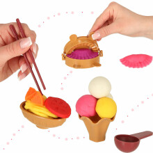 Ikonka Art.KX4867 Ice cream maker for children pastry mash piggy bank