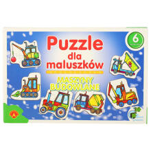 Ikonka Art.KX4859_1 ALEXANDER Mīklu puzle maziem bērniem - konstruktori 2+