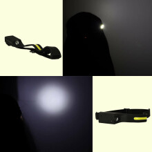 Ikonka Art.KX4841 LED rechargeable headlamp torch
