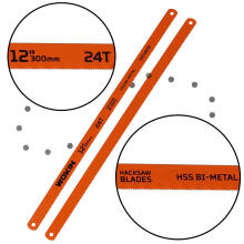 Ikonka Art.KX4824 Bi-metal blade for cutting metal wood 300x12mm
