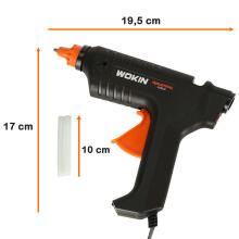 Ikonka Art.KX4818 Hot melt glue gun+ cartridges