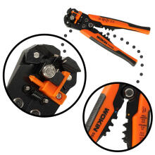Ikonka Art.KX4808 WOKIN kabeļu stiepļu noņemšanas knaibles kabeļu krimpēšana regulējama 0,2-6 mm automātiska regulējama iespīlēšanas spēka profilēti rokturi