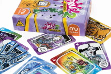 Ikonka Art.KX4757 MUDUKO card game Virus!2: Evolution - add-on party game 8+