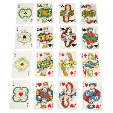 Ikonka Art.KX4754 MUDUKO Trefl playing cards Classic 24 pcs leaves game in Pana.