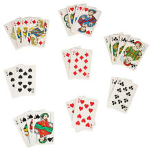 Ikonka Art.KX4754 MUDUKO Trefl playing cards Classic 24 pcs leaves game in Pana.