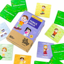 Ikonka Art.KX4695 MUDUKO Puzzle memory game I recognise emotions: a memory ecogame. Picture cards for children 2+