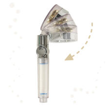 Ikonka Art.KX4660 Hand shower with turbine fan gold
