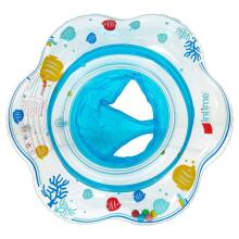 Ikonka Art.KX6793_1 Inflatable wheel with seat for children blue