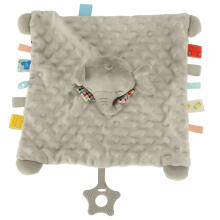 Ikonka Art.KX4612 Sensory mascot rustling tag elephant