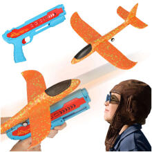 Ikonka Art.KX4579 Lidaparātu palaišanas pistole automātiskā zila
