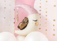 Ikonka Art.KX4558 Foil balloon Teddy Bear on the moon 71cm x 86cm