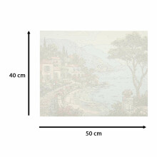 Ikonka Art.KX4497_5 Painting by numbers 50x40cm coastline