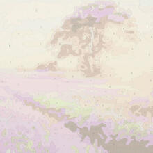 Ikonka Art.KX4497_7 Painting by numbers 50x40cm lavender field