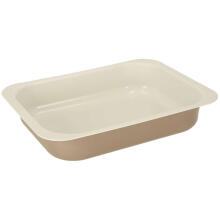 Ikonka Art.KX4471 Baking tray stamped 29cm x 22cm x 60cm brown