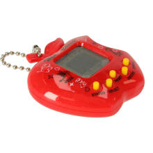 Ikonka Art.KX9721_5 Rotaļlieta Tamagotchi elektroniskā spēle ābolu sarkans