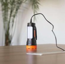 Ikonka Art.KX4421 Taktiskais LED prožektors 1,4 W sānu gaisma