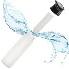 Ikonka Art.KX4391 Ūdens pudele ar augļu ieliktni 800ml melna