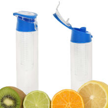 Ikonka Art.KX4391_3 Water bottle with fruit insert 800ml blue