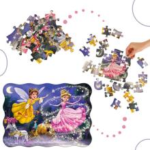 Ikonka Art.KX4375 CASTORLAND Puzzle 30 gabaliņi Pelnrušķīte - Pelnrušķīte 4+