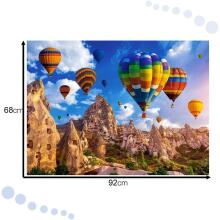 Ikonka Art.KX4363 CASTORLAND Puzzle 2000 elementi Krāsaini gaisa baloni Kapadokija - Gaisa baloni Kapadokijā 92x68cm