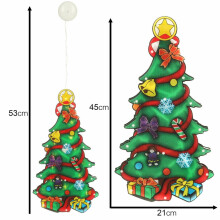 Ikonka Art.KX4354_2 LED pakabinamas apšvietimas Kalėdų eglutės dekoracijos 45cm