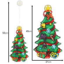 Ikonka Art.KX4354_2 LED kulonu gaismas Ziemassvētku eglīte apdare 45cm