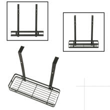 Ikonka Art.KX4321 Stainless steel shower shelf black