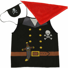 Ikonka Art.KX4300 Pirātu jūrnieka karnevāla kostīms 3-8 gadi