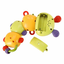 Ikonka Art.KX4285 Electronic caterpillar musical toy lights