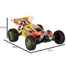 Ikonka Art.KX4284 Remote control RC car WLToys 144010 Speed Racing 1:14 brushless motor 75km/h