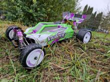 Ikonka Art.KX4283 Tālvadības auto RC WLToys 104002 1:10 4WD 2.4Ghz