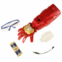 Ikonka Art.KX4092 Ūdens bumbiņu pistole želeja elektriskā rokas palaišanas ierīce akumulatora USB barošana sarkana