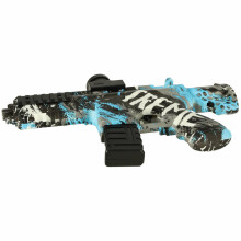 Ikonka Art.KX4089 Water rifle blue gel ball gun USB battery powered 550pcs. 7-8mm