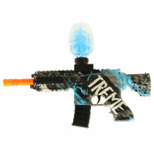 Ikonka Art.KX4089 Water rifle blue gel ball gun USB battery powered 550pcs. 7-8mm