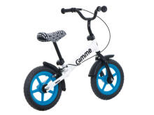Ikonka Art.KX3983 GIMMIK Running bike with brake Nemo 11" blue 3+