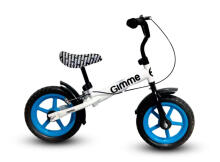 Ikonka Art.KX3983 GIMMIK Running bike with brake Nemo 11" blue 3+